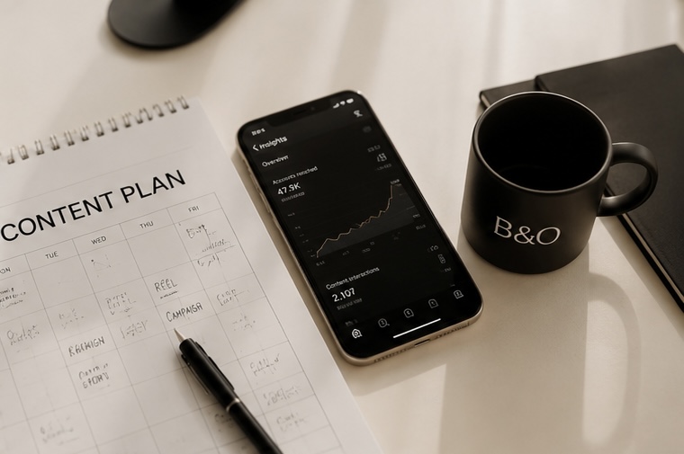 Tablica strategii i elementy brandingowe